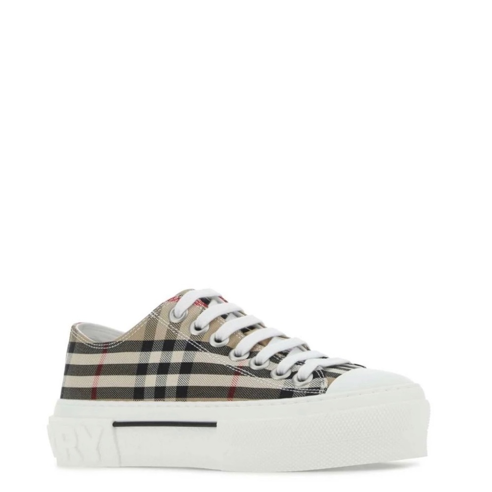 Burberry check sneakers